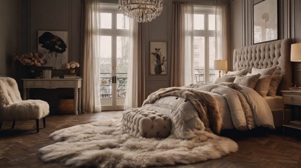 Add Faux Fur and Sheepskin Rugs