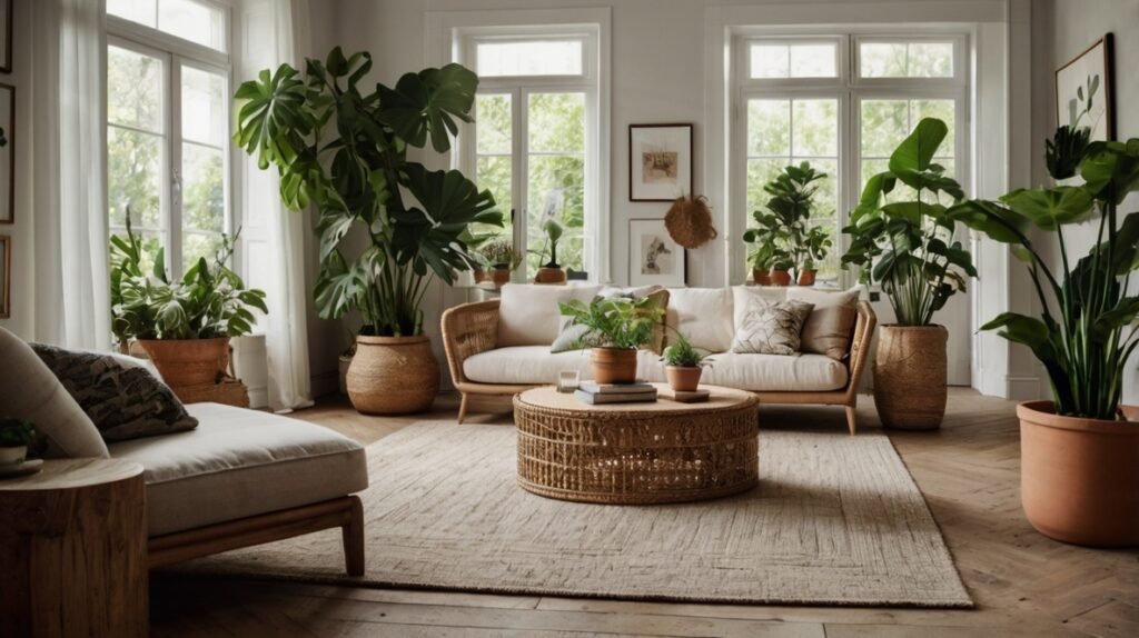 Add Greenery to living room