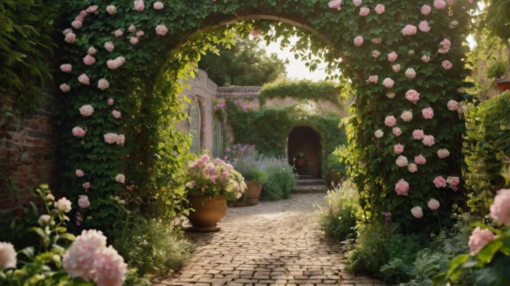Archways with Climbing Plants