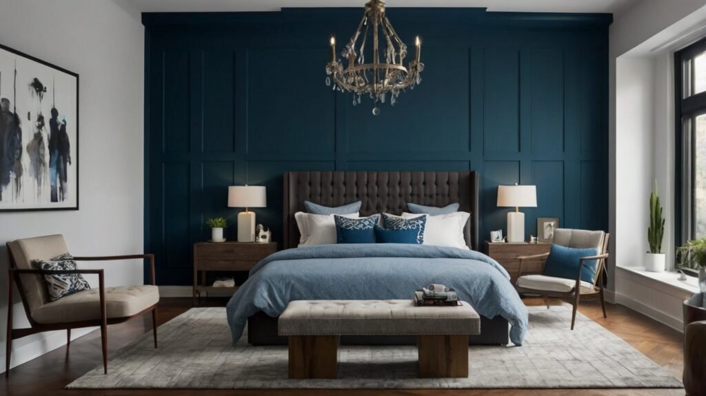 Blue Accent Wall