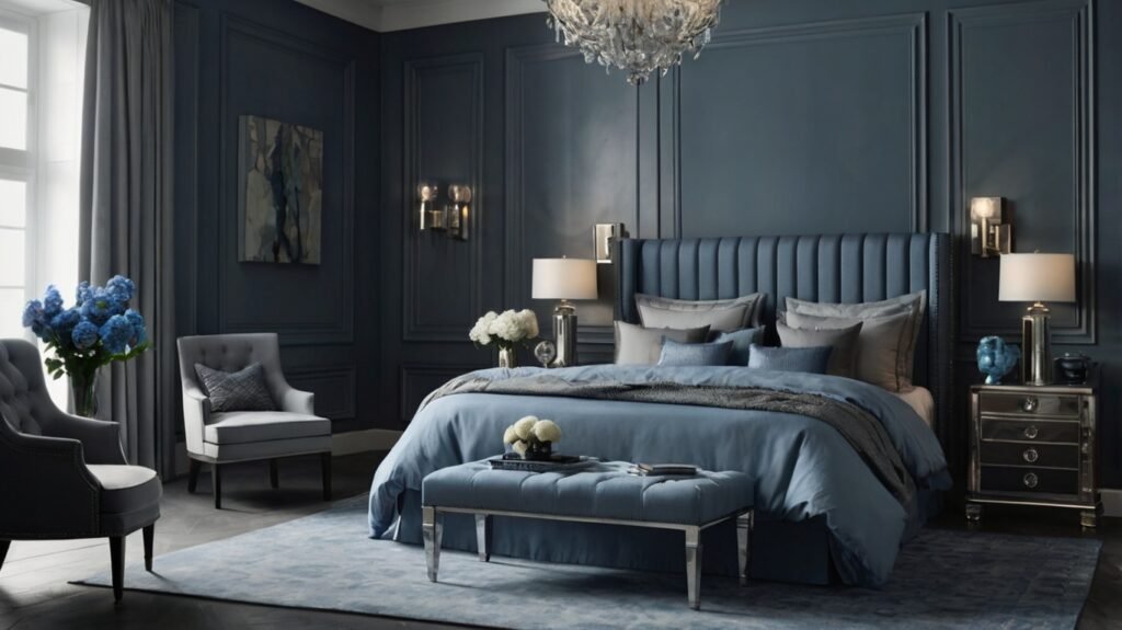 Blue and Gray Combination