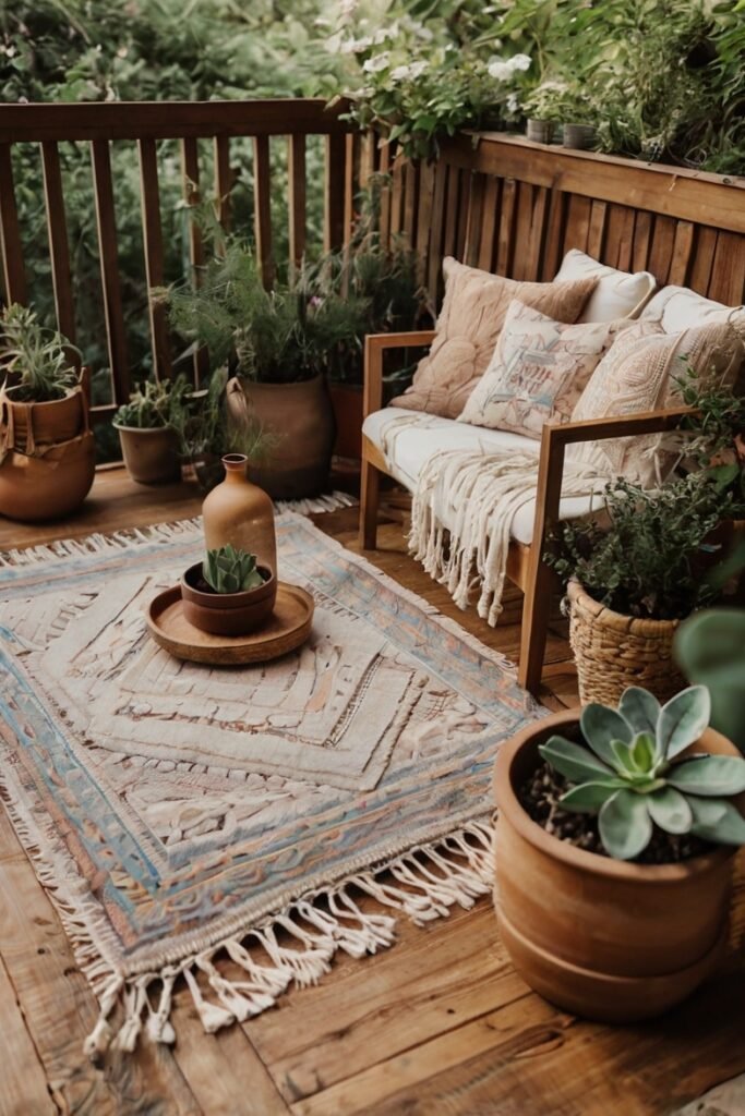 Boho Chic Patios