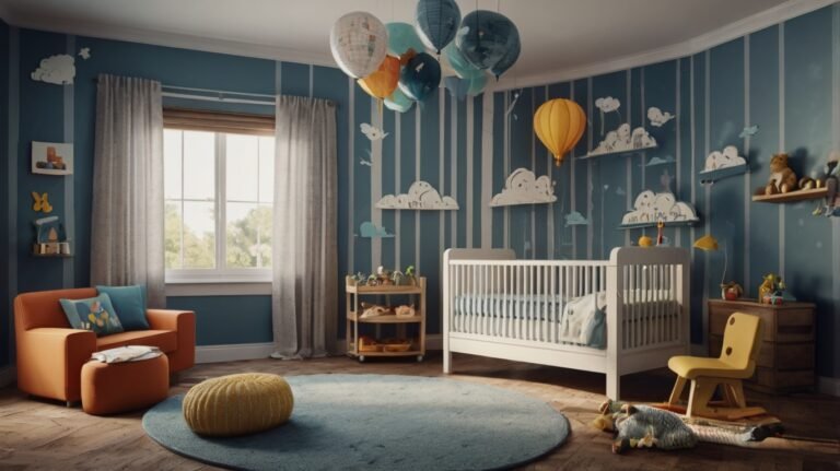 Boy nursery decor