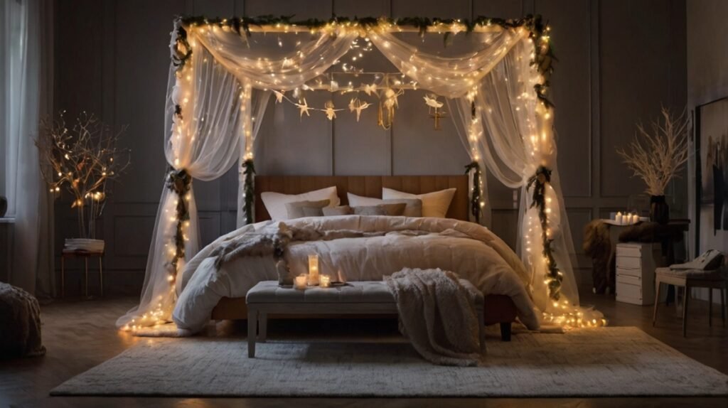 Christmas Bed Canopy