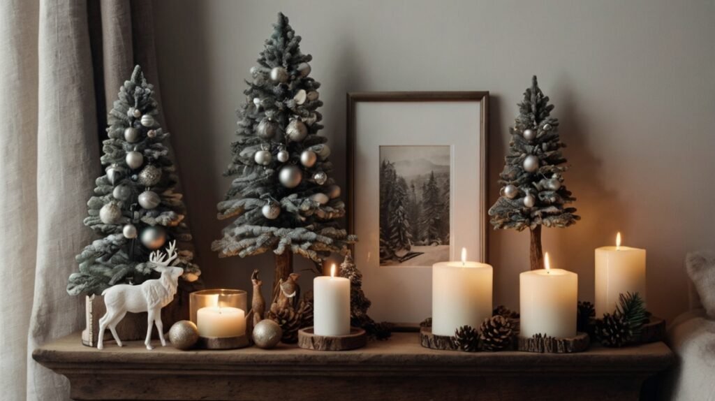 Christmas Shelf Styling