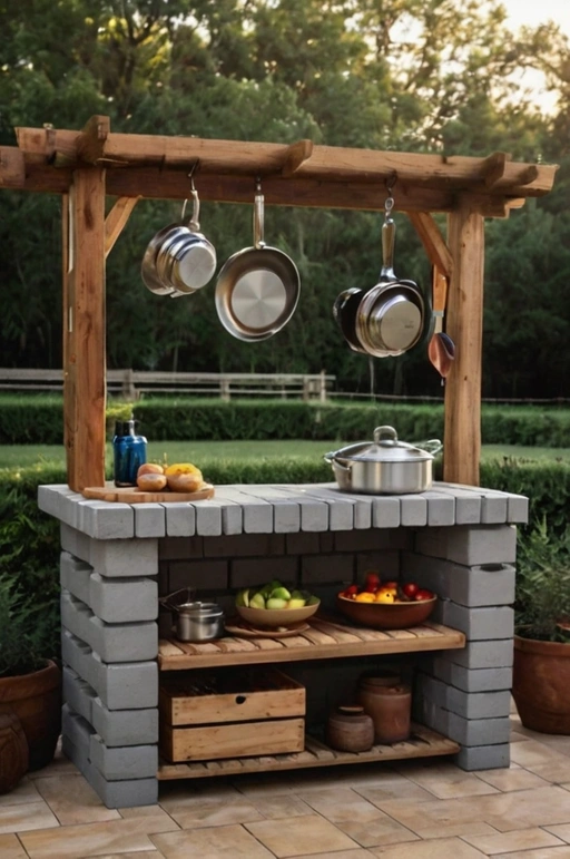 Cinder Block Base