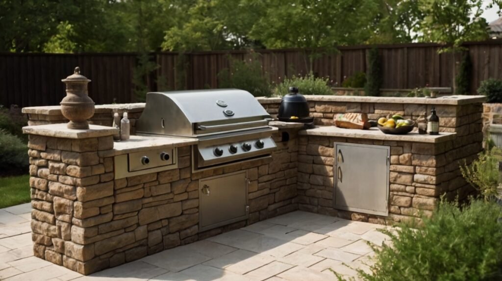 Classic Stone Grill Station