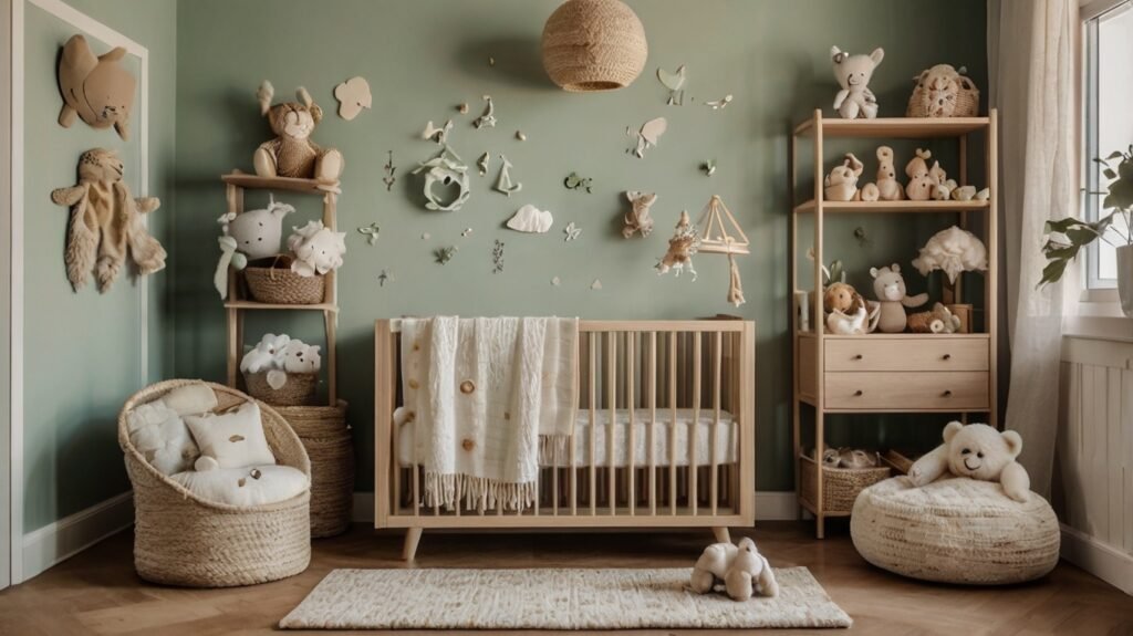 Eco-Friendly Oasis Theme for girls nursery