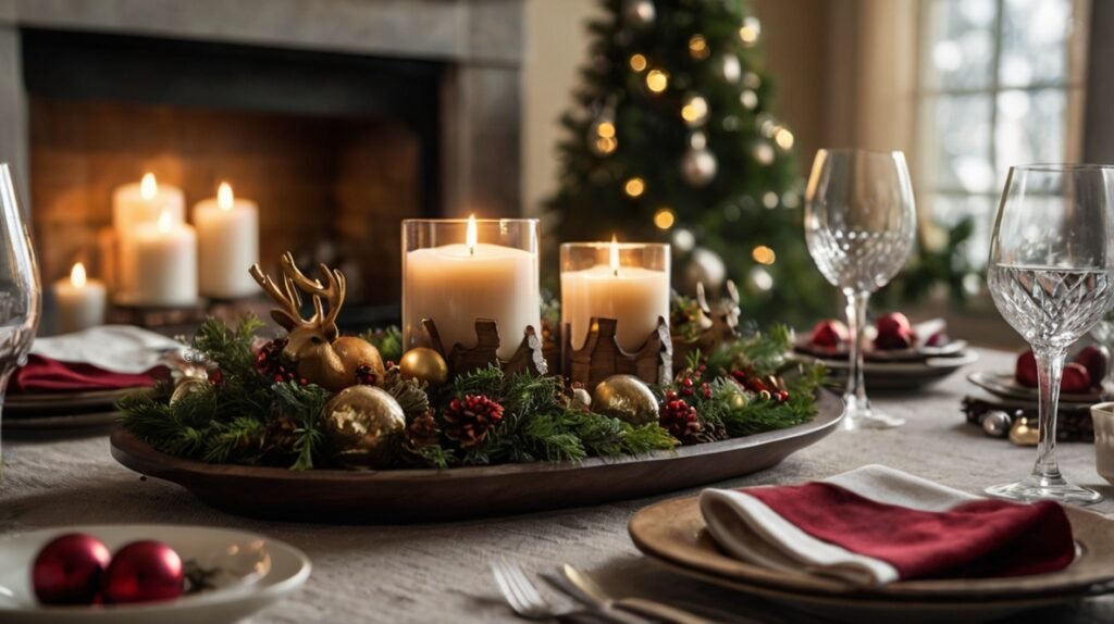 Festive Coffee Table Styling