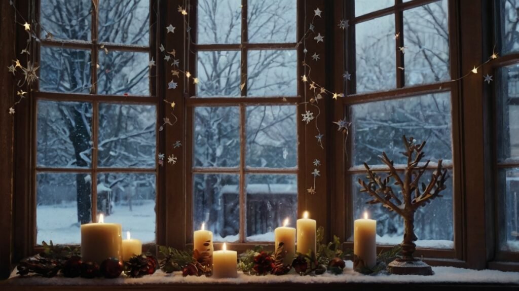 Festive Window Decorations