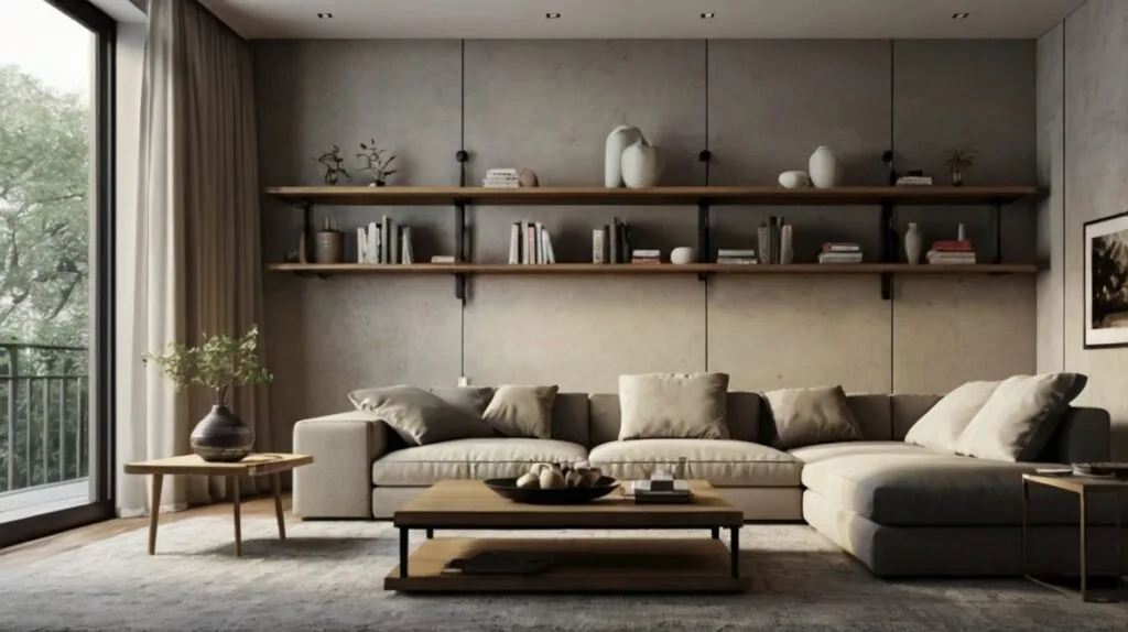 Floating Shelves for Quintessential Storage