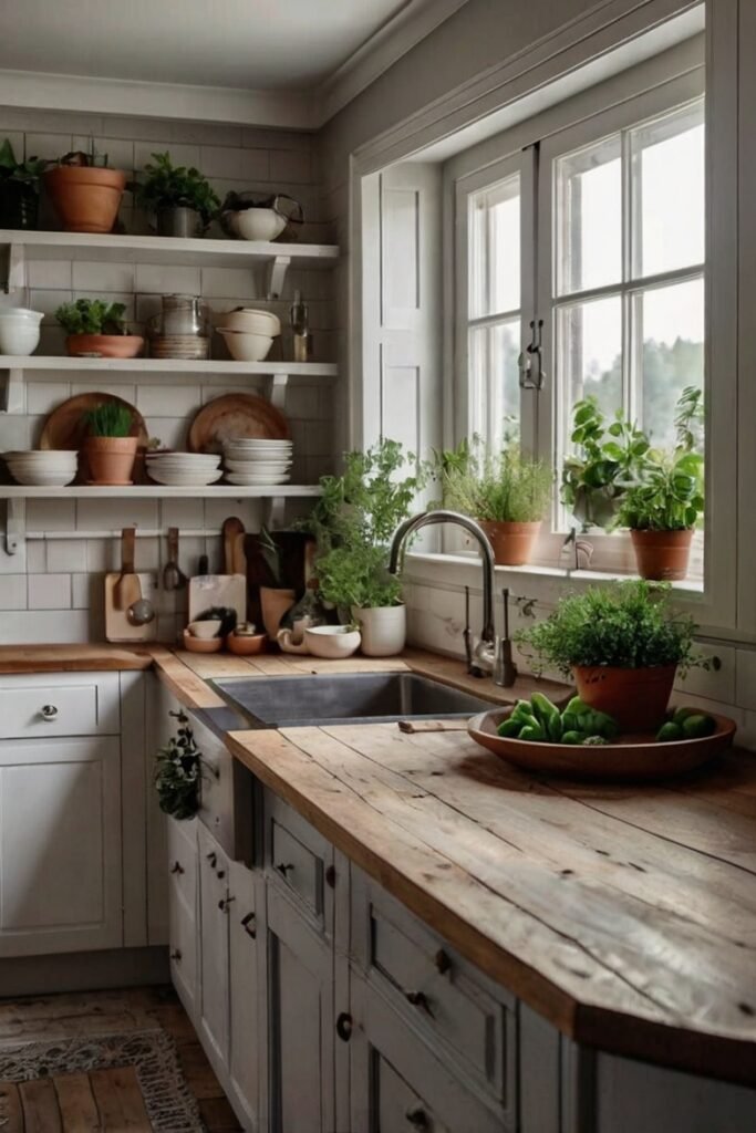Greenery and Natural Decor