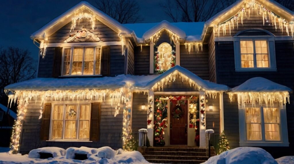 Icicle Light Displays