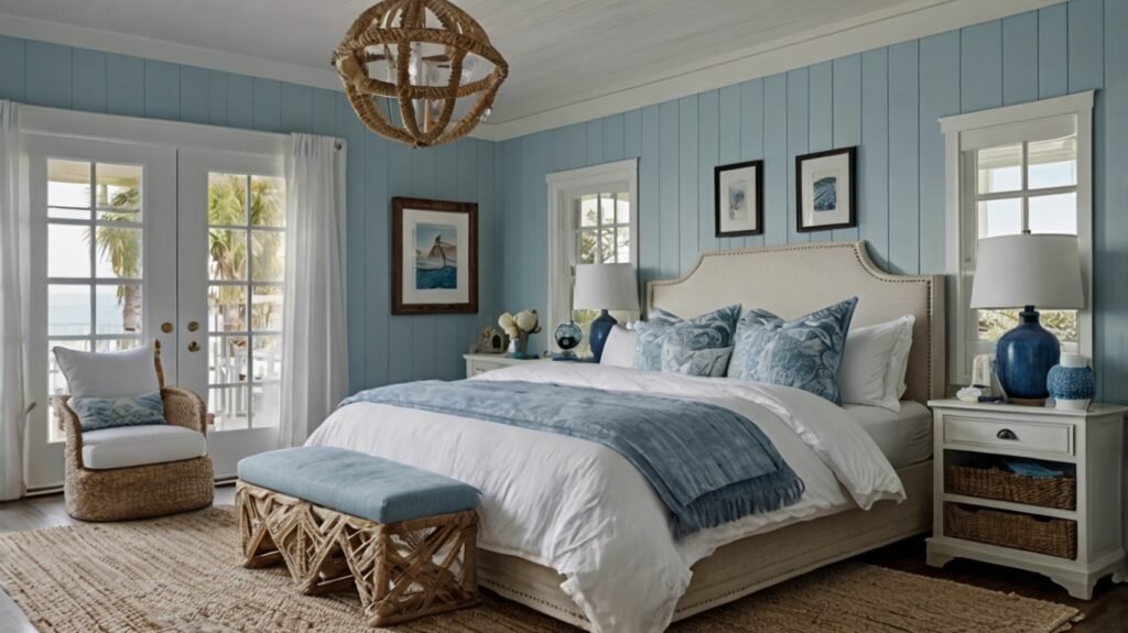 Light Blue and White Coastal Feel