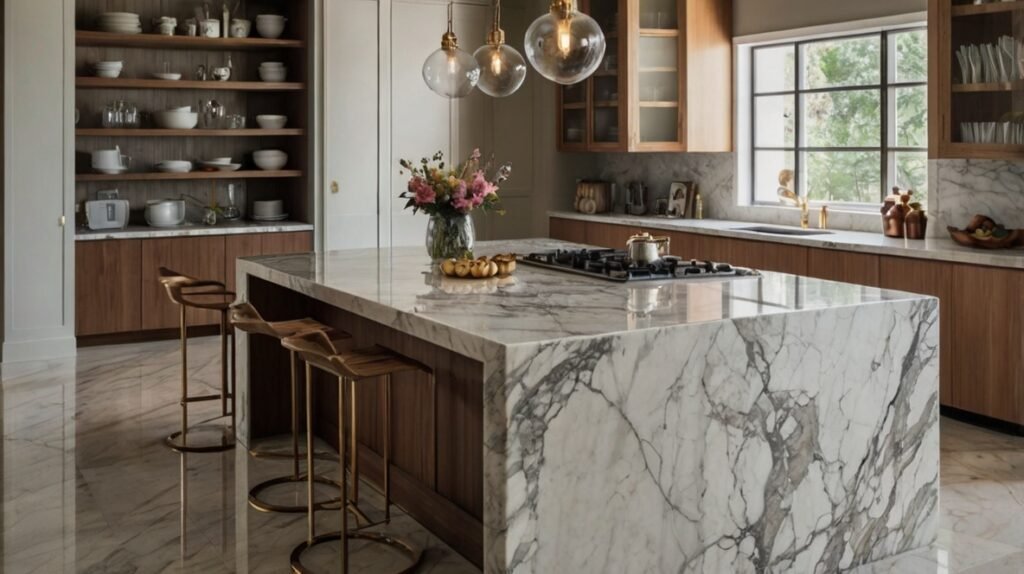 Modern Marble Island