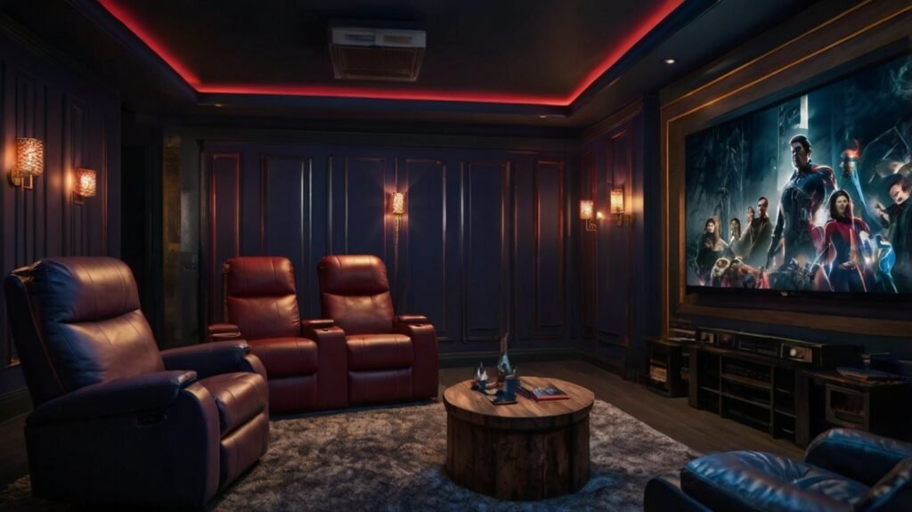 Movie Theater Style for gaming room