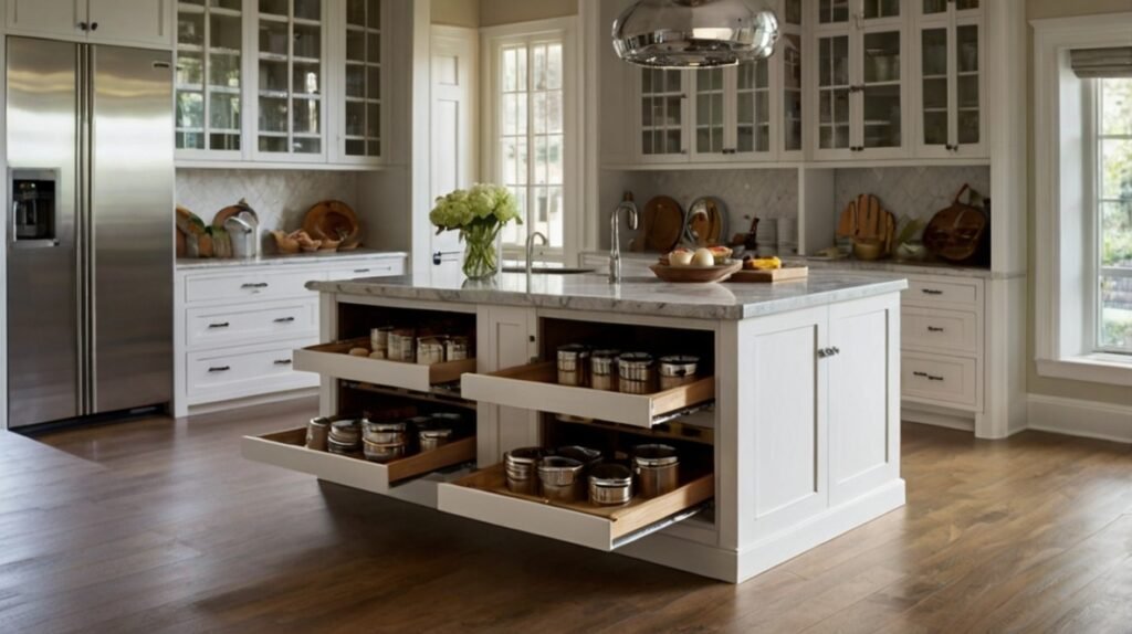 Multi Function Island with Storage
