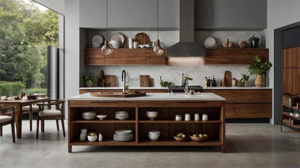 Open Shelving Island