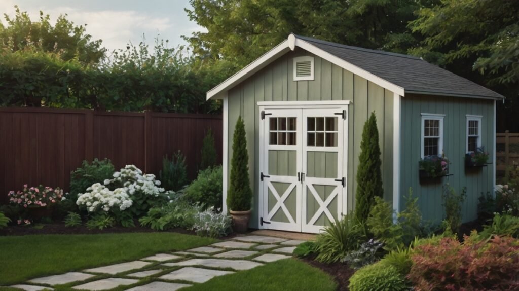 Paint the Shed in Neutral Tones