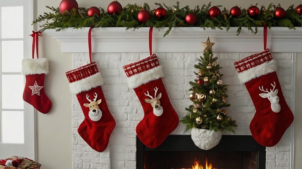 Personalized Stockings Wall