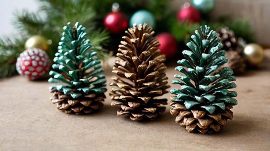 Pinecone Mini Trees