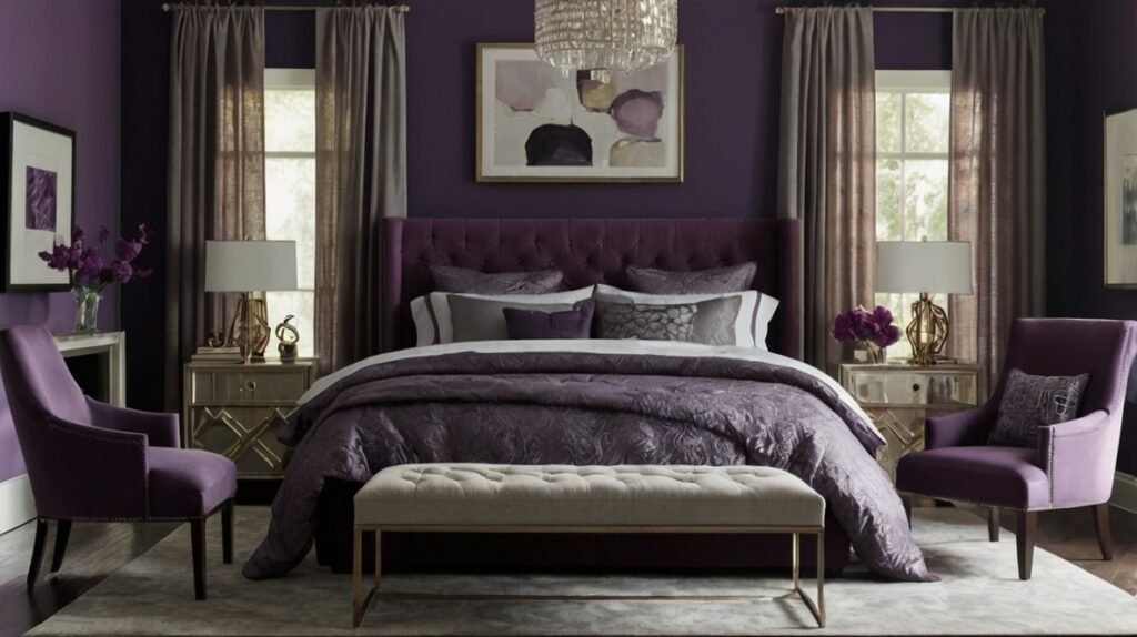 Plum and Gray Combo