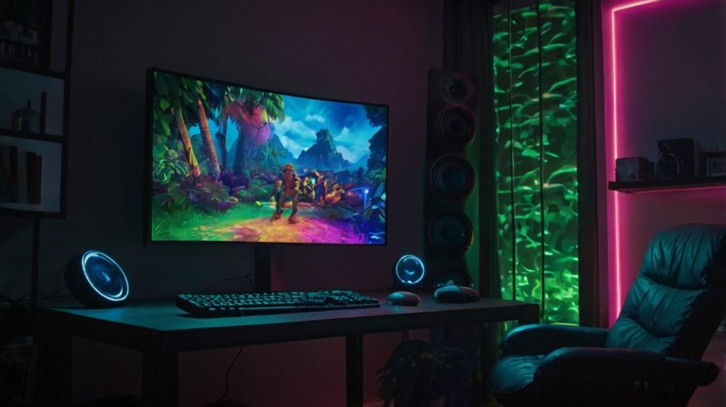 RGB pradise for gaming room