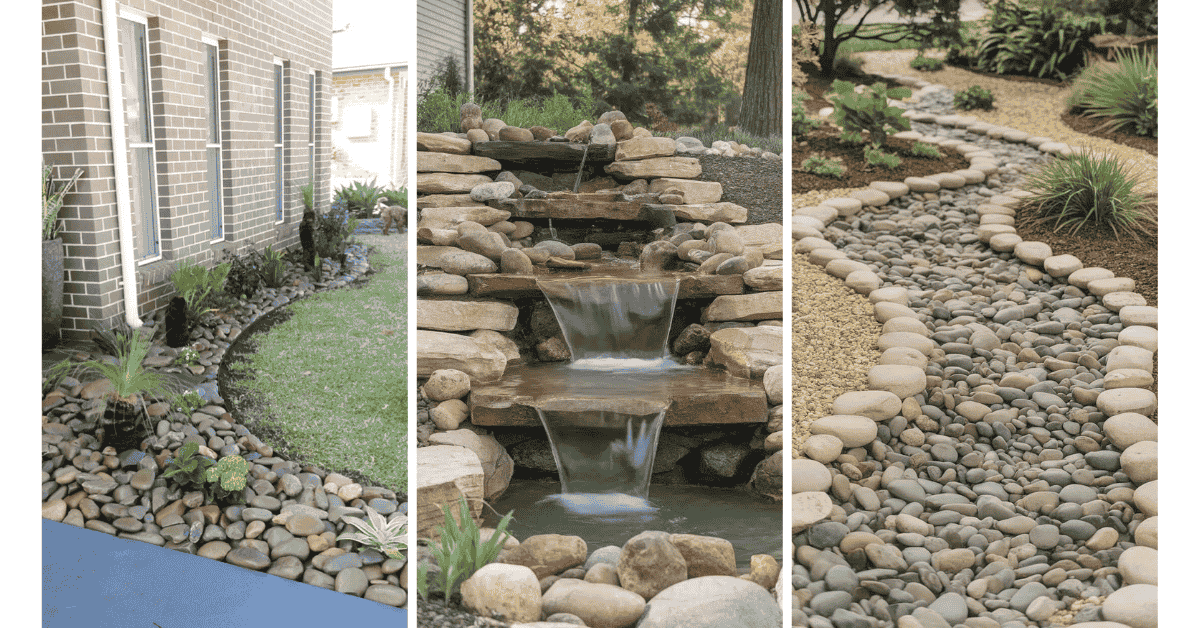 River Rock Landscaping Ideas