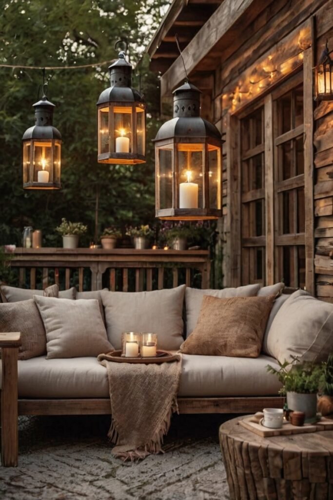 Rustic Charm With Wooden Accents
