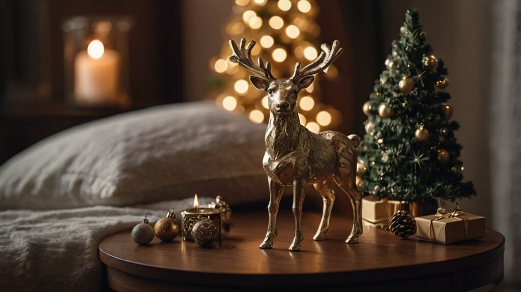 Seasonal Nightstand Decor
