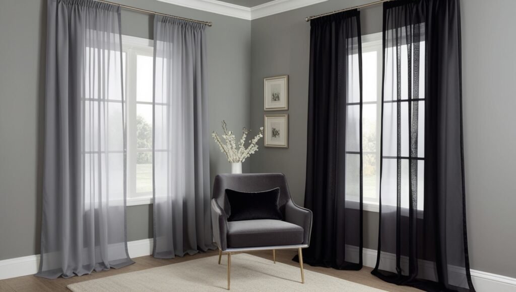 Sheer Curtains for Elegant Window Treatment