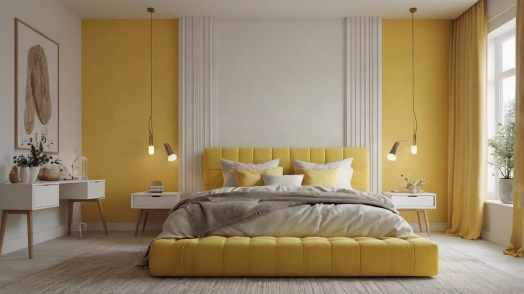 Soft Pastel Yellow Walls
