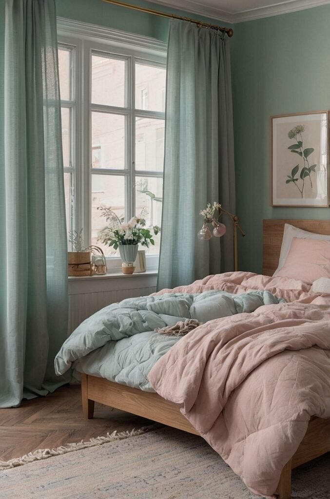 Soft Pastels for a Dreamy Feel