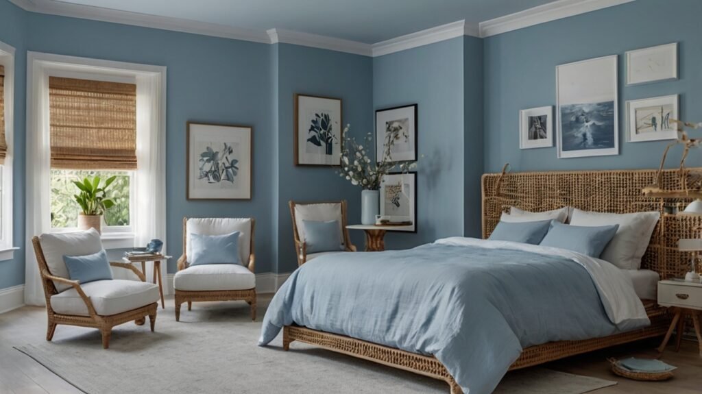 Soft Powder Blue Walls