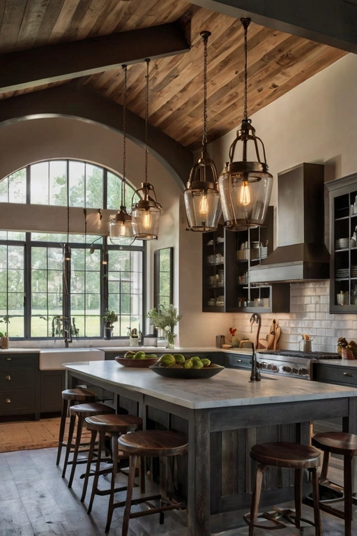 Statement Lighting for Kitchen