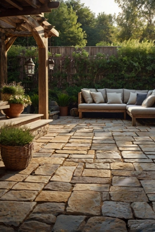 Stone-Paved Patios 