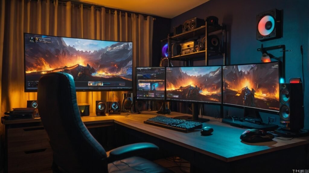 Streamer-Ready Setup for gaming room