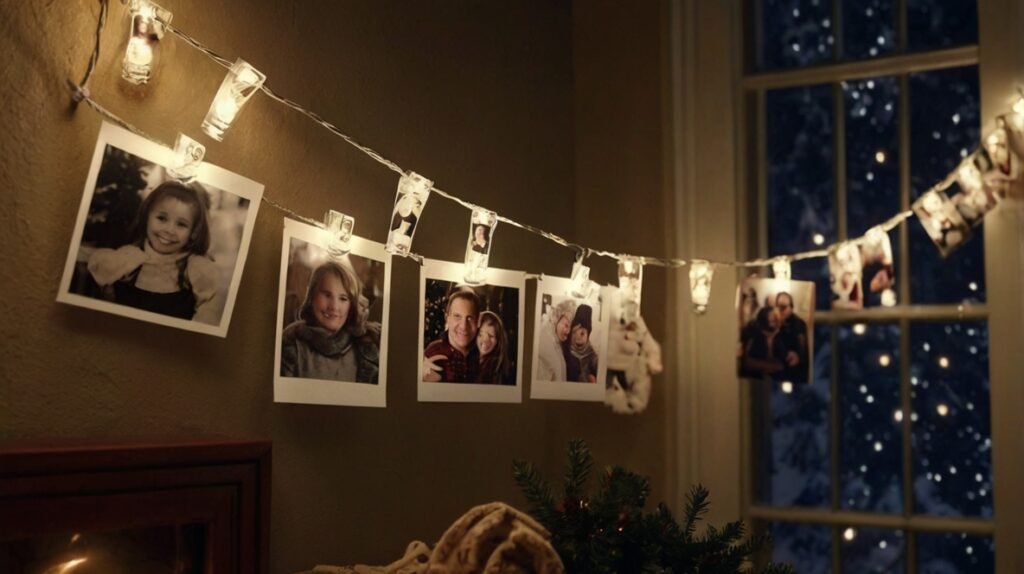 String Light Photo Display