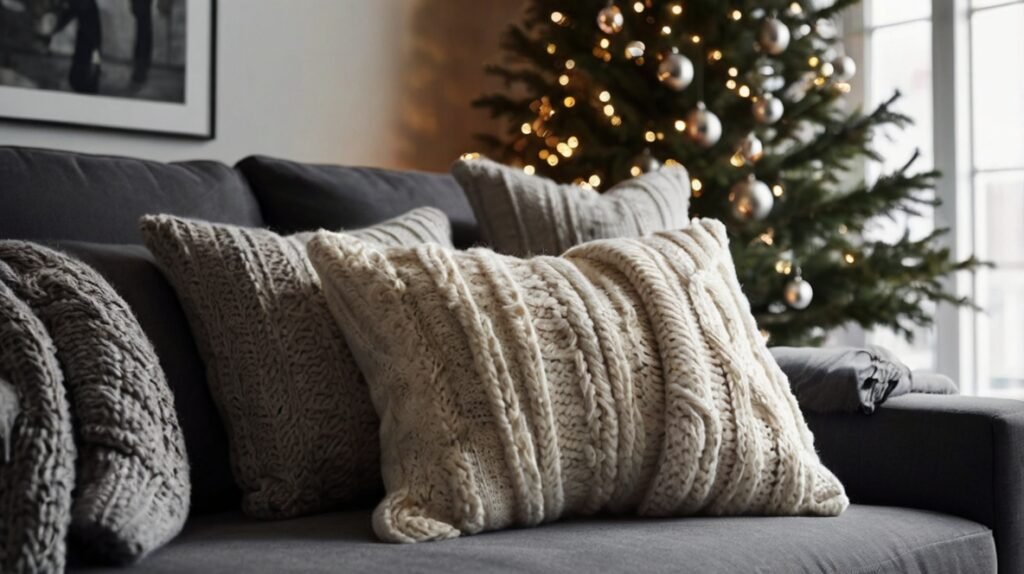 Stylish Christmas Throw Pillows