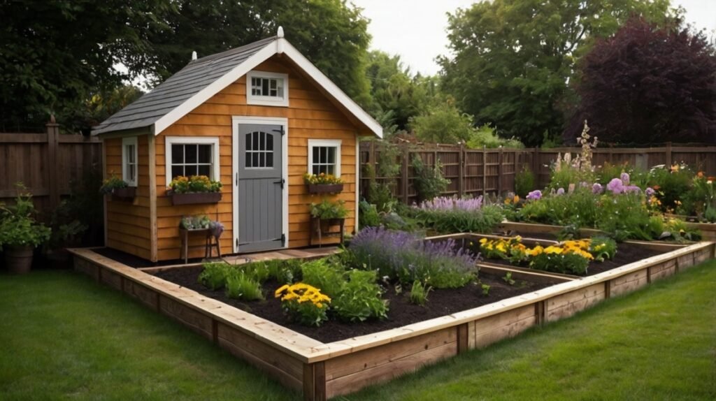Surround with Raised Garden Beds