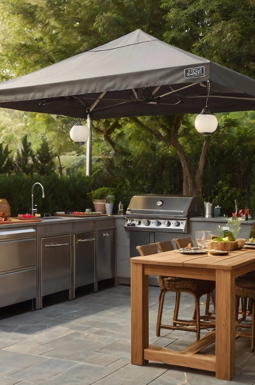 Use a Canopy or Umbrella