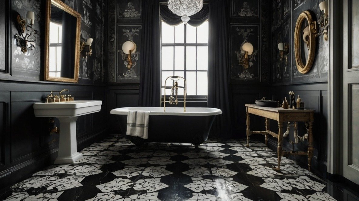 22 Stunning Black and White Bathroom Designs for a Timeless Look