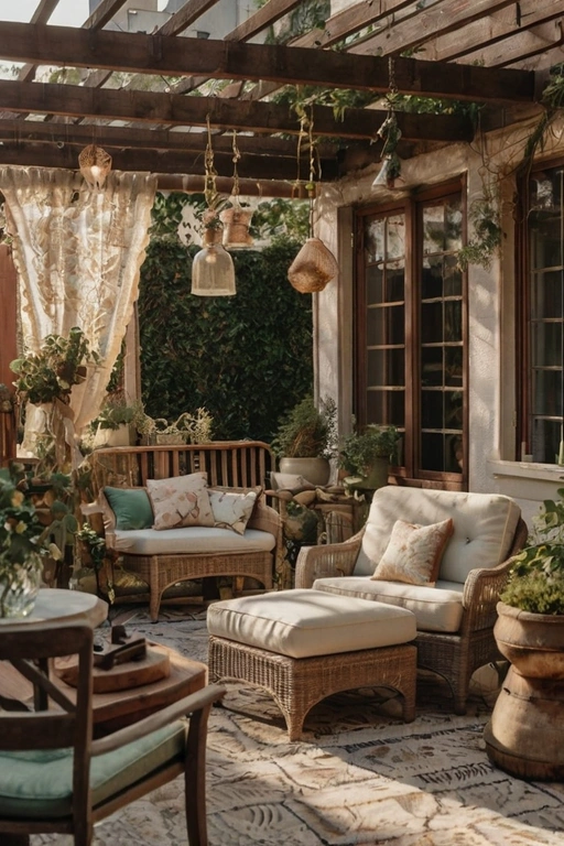Vintage Patio Look