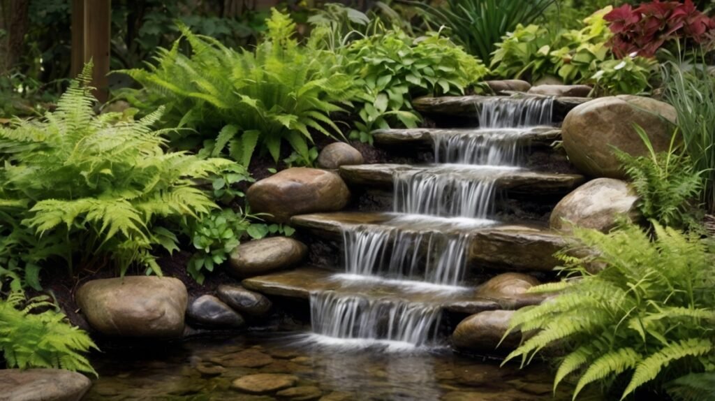 Waterfall on a Slope