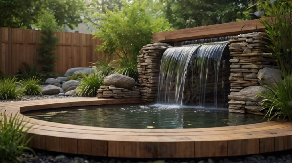 Wooden Frame Waterfall
