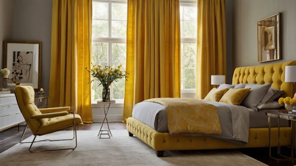 Yellow Curtains for Sunshine