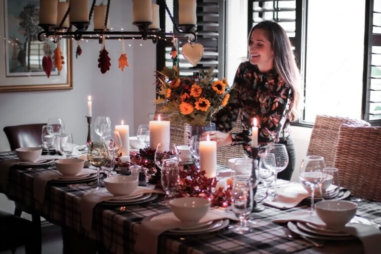 thanksgiving decorations table setting