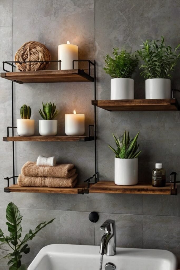 Bathroom Floating Shelves