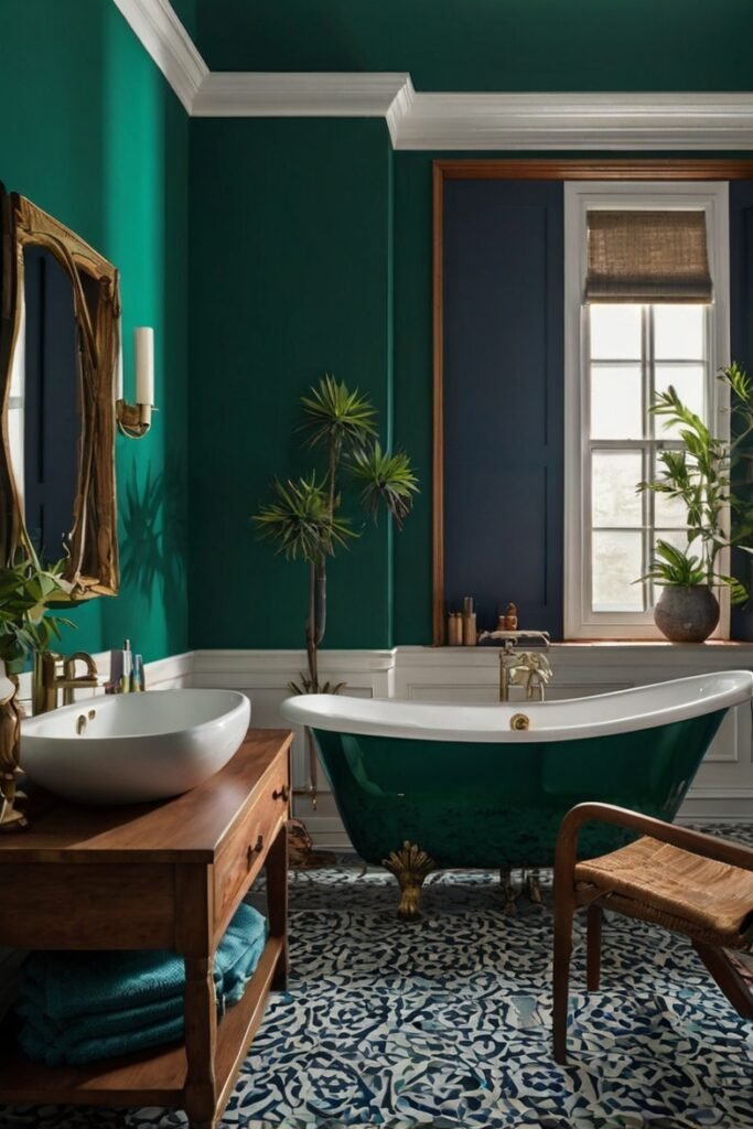 Bold Paint Colors & Accent Walls