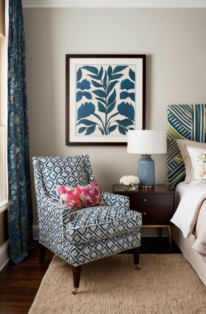 Bold Patterned Chair